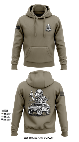 Hoodie, 278th JMTG-U Mayors Cell Mech., , Teamtime, Team time, sublimation, custom sports apparel, team uniforms, spirit wear, spiritwear, sports uniforms, custom shirts, team store, custom team store, fundraiser sports, apparel fundraiser