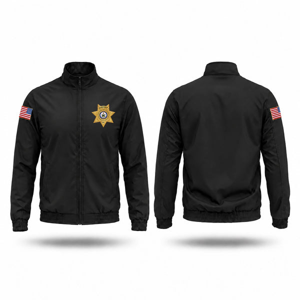Windbreaker, Penobscot County Sheriff's Office, Police, Teamtime, Team time, sublimation, custom sports apparel, team uniforms, spirit wear, spiritwear, sports uniforms, custom shirts, team store, custom team store, fundraiser sports, apparel fundraiser