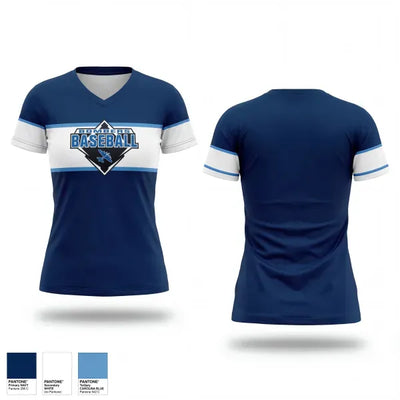 Bombers 31874302 Women's Short Sleeve V-neck Shirt - 1