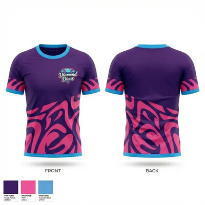 Diamond Divas 69946643 Short Sleeve Performance Shirt - 1