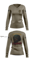 2nd Platoon roughnecks 49th 24757929 Women's Long Sleeve V-neck Shirt - 1