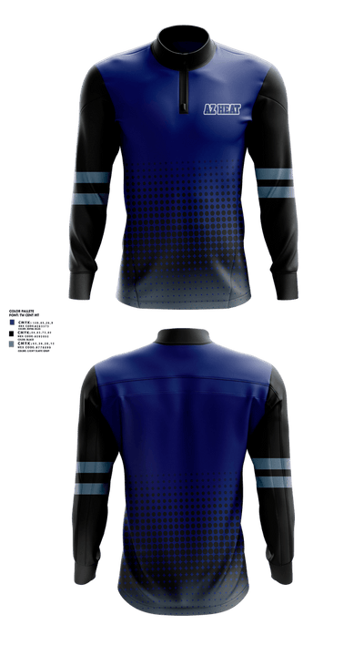 AZ Heat 67095530 Quarter Zip Jacket - 1