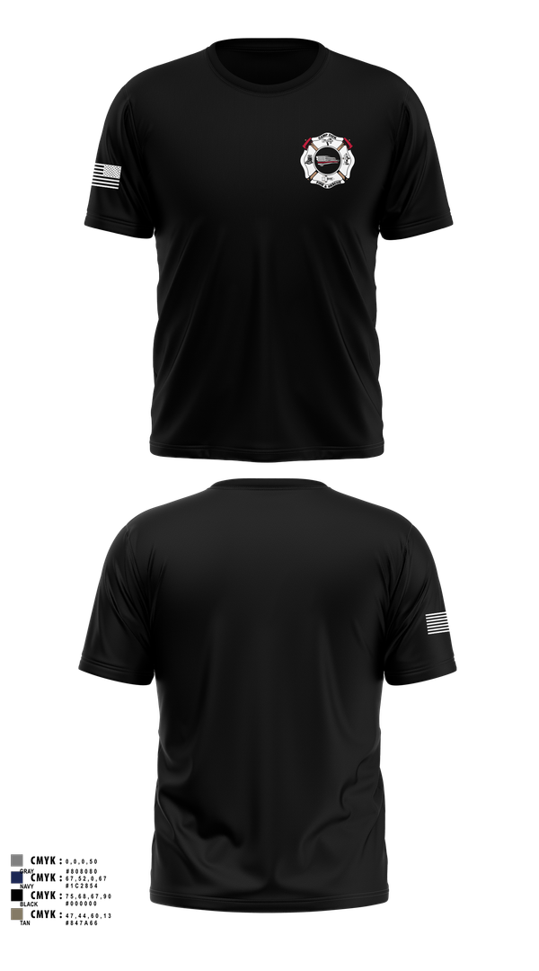 Old School Cotton Feel Shirt, Camp, Fire Department, Teamtime, Team time, sublimation, custom sports apparel, team uniforms, spirit wear, spiritwear, sports uniforms, custom shirts, team store, custom team store, fundraiser sports, apparel fundraiser
