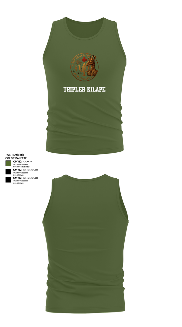 Tank Top, Tripler Kilape, , Teamtime, Team time, sublimation, custom sports apparel, team uniforms, spirit wear, spiritwear, sports uniforms, custom shirts, team store, custom team store, fundraiser sports, apparel fundraiser
