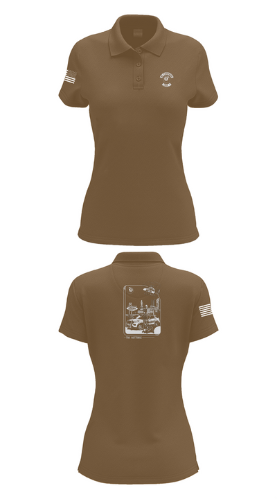 Columbus Division of Police- 8C Company 60108409 Women's Short Sleeve Performance Polo  - 14