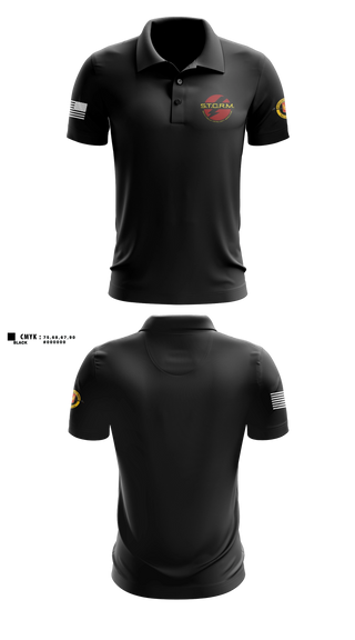 Short Sleeve Performance Polo, H2F STORM, Army, Teamtime, Team time, sublimation, custom sports apparel, team uniforms, spirit wear, spiritwear, sports uniforms, custom shirts, team store, custom team store, fundraiser sports, apparel fundraiser