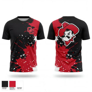 Short Sleeve Performance Shirt, Cooper City Cowboys, Wrestling, Teamtime, Team time, sublimation, custom sports apparel, team uniforms, spirit wear, spiritwear, sports uniforms, custom shirts, team store, custom team store, fundraiser sports, apparel fundraiser