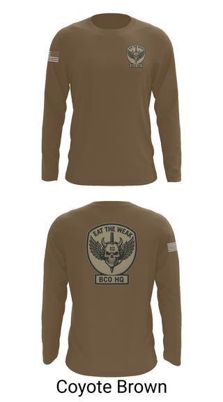Long Sleeve Performance Shirt, 112th Signal Battalion Bravo Company, , Teamtime, Team time, sublimation, custom sports apparel, team uniforms, spirit wear, spiritwear, sports uniforms, custom shirts, team store, custom team store, fundraiser sports, apparel fundraiser