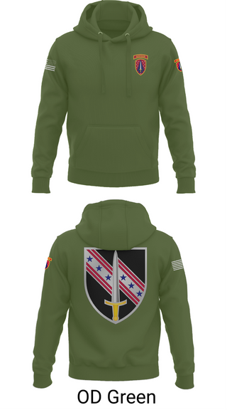 Hoodie, 6/54th SFAB, National Guard, Teamtime, Team time, sublimation, custom sports apparel, team uniforms, spirit wear, spiritwear, sports uniforms, custom shirts, team store, custom team store, fundraiser sports, apparel fundraiser