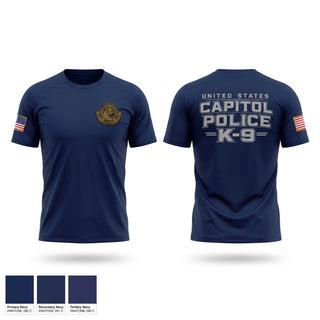 Short Sleeve Performance Shirt, United States Capitol Police K9, Police, Teamtime, Team time, sublimation, custom sports apparel, team uniforms, spirit wear, spiritwear, sports uniforms, custom shirts, team store, custom team store, fundraiser sports, apparel fundraiser