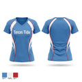 Texas Tide Women's Short Sleeve V-neck Shirt - 1