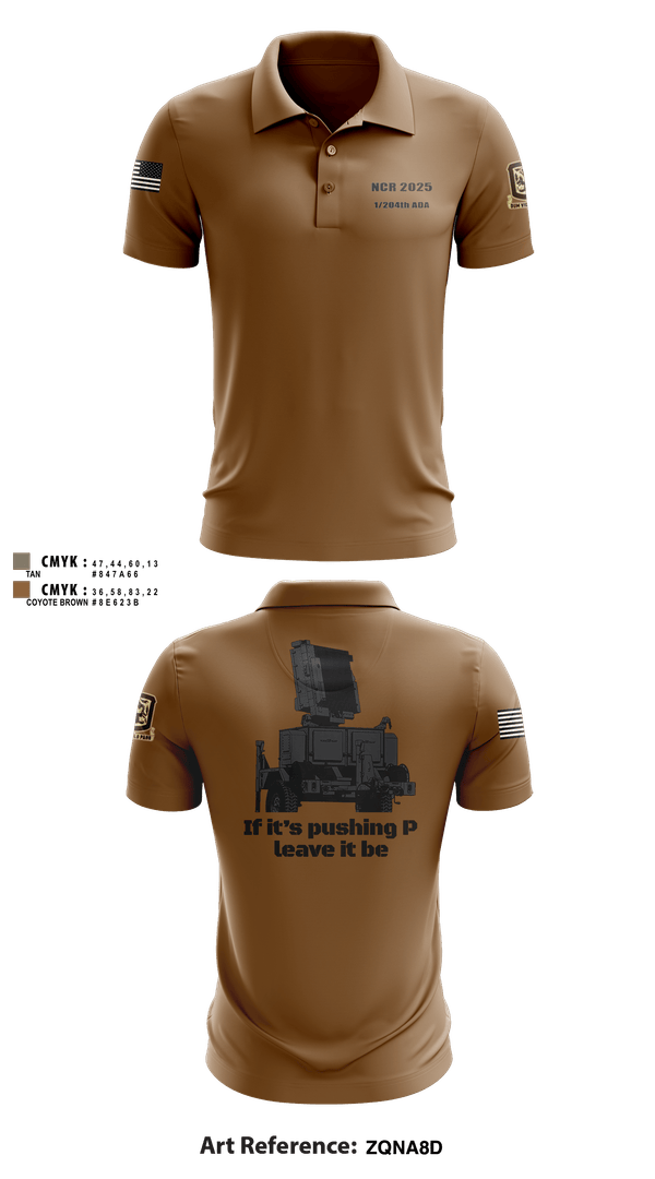 Short Sleeve Performance Polo, 1/204th ADA, , Teamtime, Team time, sublimation, custom sports apparel, team uniforms, spirit wear, spiritwear, sports uniforms, custom shirts, team store, custom team store, fundraiser sports, apparel fundraiser