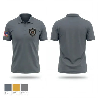 Short Sleeve Performance Polo, Slate Belt Regional Police, Police, Teamtime, Team time, sublimation, custom sports apparel, team uniforms, spirit wear, spiritwear, sports uniforms, custom shirts, team store, custom team store, fundraiser sports, apparel fundraiser