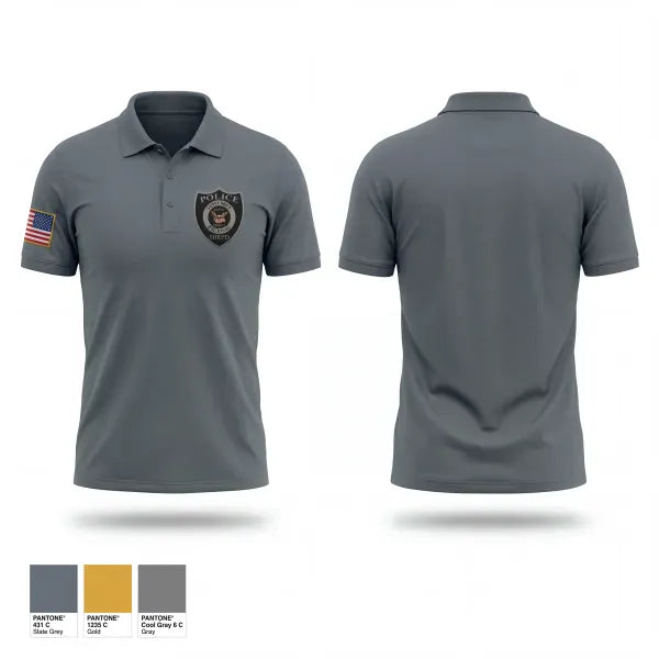 Short Sleeve Performance Polo, Slate Belt Regional Police, Police, Teamtime, Team time, sublimation, custom sports apparel, team uniforms, spirit wear, spiritwear, sports uniforms, custom shirts, team store, custom team store, fundraiser sports, apparel fundraiser