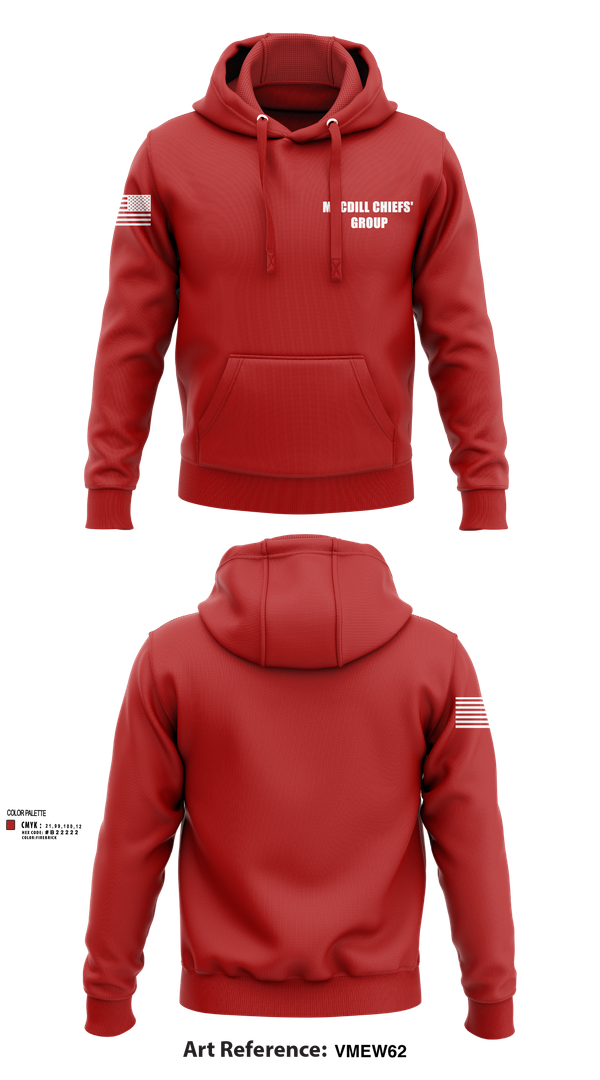 Hoodie, MacDill Chiefs' Group, , Teamtime, Team time, sublimation, custom sports apparel, team uniforms, spirit wear, spiritwear, sports uniforms, custom shirts, team store, custom team store, fundraiser sports, apparel fundraiser