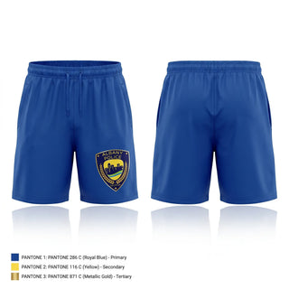 Athletic Shorts With Pockets, Albany Police Department, Police, Teamtime, Team time, sublimation, custom sports apparel, team uniforms, spirit wear, spiritwear, sports uniforms, custom shirts, team store, custom team store, fundraiser sports, apparel fundraiser