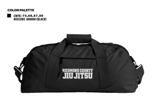 Duffle Bag, Richmond County Jiu-Jitsu, , Teamtime, Team time, sublimation, custom sports apparel, team uniforms, spirit wear, spiritwear, sports uniforms, custom shirts, team store, custom team store, fundraiser sports, apparel fundraiser