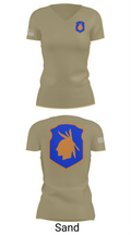 98th training div 48572159 Women's Short Sleeve V-neck Shirt - 88