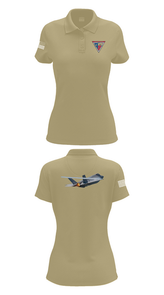 Womens Short Sleeve Performance Polo, NAS JRB FORT WORTH, , Teamtime, Team time, sublimation, custom sports apparel, team uniforms, spirit wear, spiritwear, sports uniforms, custom shirts, team store, custom team store, fundraiser sports, apparel fundraiser