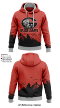 Glen Oaks High School Cross Country 26431612 Hoodie - 1
