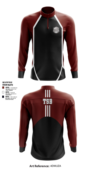 Quarter Zip Jacket, Toledo Scott Bulldogs, Men's Basketball, Teamtime, Team time, sublimation, custom sports apparel, team uniforms, spirit wear, spiritwear, sports uniforms, custom shirts, team store, custom team store, fundraiser sports, apparel fundraiser