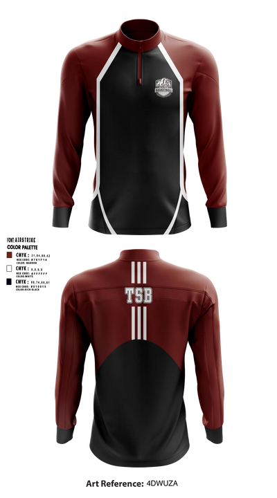 Toledo Scott Bulldogs Quarter Zip Jacket - 5