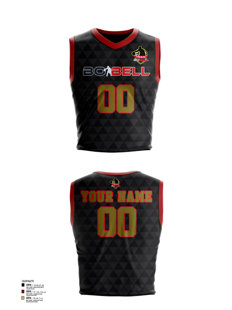 Mens Basketball Jersey, Team Bo Bell, Men's Basketball, Teamtime, Team time, sublimation, custom sports apparel, team uniforms, spirit wear, spiritwear, sports uniforms, custom shirts, team store, custom team store, fundraiser sports, apparel fundraiser