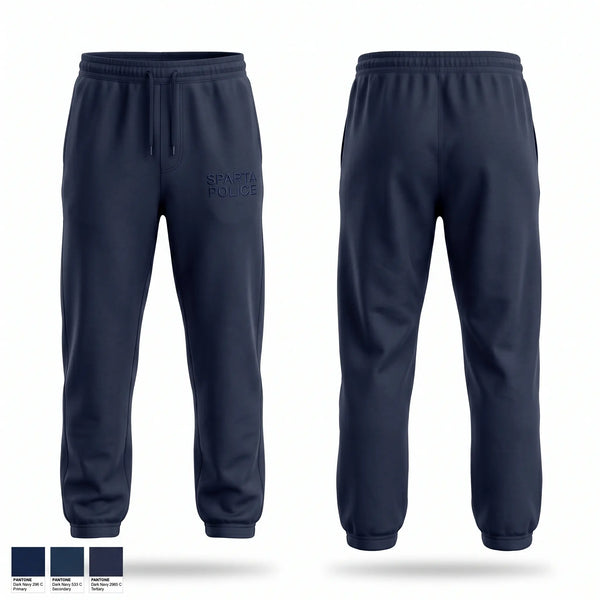 Sweatpants, SPARTA POLICE, Police, Teamtime, Team time, sublimation, custom sports apparel, team uniforms, spirit wear, spiritwear, sports uniforms, custom shirts, team store, custom team store, fundraiser sports, apparel fundraiser