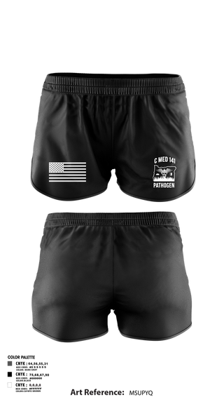 Ranger Panties, C MED 141, National Guard, Teamtime, Team time, sublimation, custom sports apparel, team uniforms, spirit wear, spiritwear, sports uniforms, custom shirts, team store, custom team store, fundraiser sports, apparel fundraiser