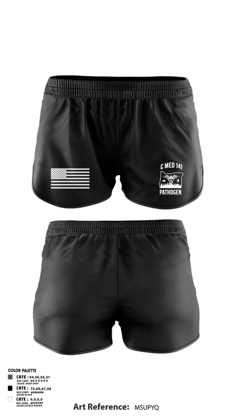 Ranger Panties, C MED 141, National Guard, Teamtime, Team time, sublimation, custom sports apparel, team uniforms, spirit wear, spiritwear, sports uniforms, custom shirts, team store, custom team store, fundraiser sports, apparel fundraiser