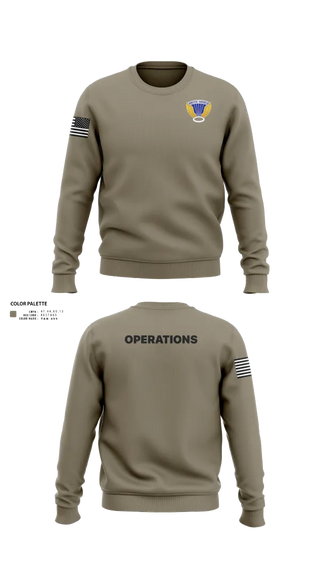 Crew Neck Sweatshirt, 2/11 IBCT (ABN), , Teamtime, Team time, sublimation, custom sports apparel, team uniforms, spirit wear, spiritwear, sports uniforms, custom shirts, team store, custom team store, fundraiser sports, apparel fundraiser