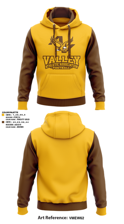 Valley Athletic Association Football 10941135 Hoodie - 1