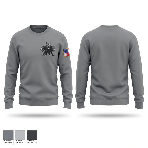 Crew Neck Sweatshirt, I-FSC, Army, Teamtime, Team time, sublimation, custom sports apparel, team uniforms, spirit wear, spiritwear, sports uniforms, custom shirts, team store, custom team store, fundraiser sports, apparel fundraiser