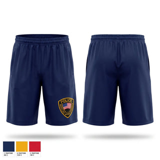 Athletic Shorts With Pockets, Wheeling Police Department, Police, Teamtime, Team time, sublimation, custom sports apparel, team uniforms, spirit wear, spiritwear, sports uniforms, custom shirts, team store, custom team store, fundraiser sports, apparel fundraiser