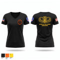 3/509 92958413 Women's Short Sleeve V-neck Shirt - 1