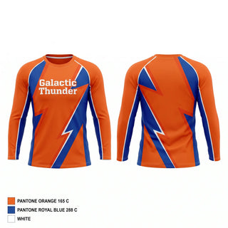 Long Sleeve Performance Shirt, Galactic Thunder, Men's Soccer, Teamtime, Team time, sublimation, custom sports apparel, team uniforms, spirit wear, spiritwear, sports uniforms, custom shirts, team store, custom team store, fundraiser sports, apparel fundraiser