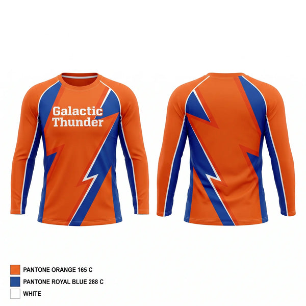 Long Sleeve Performance Shirt, Galactic Thunder, Men's Soccer, Teamtime, Team time, sublimation, custom sports apparel, team uniforms, spirit wear, spiritwear, sports uniforms, custom shirts, team store, custom team store, fundraiser sports, apparel fundraiser