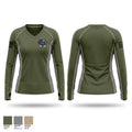 Employee Assistance Unit 29905704 Women's Long Sleeve V-neck Shirt - 1