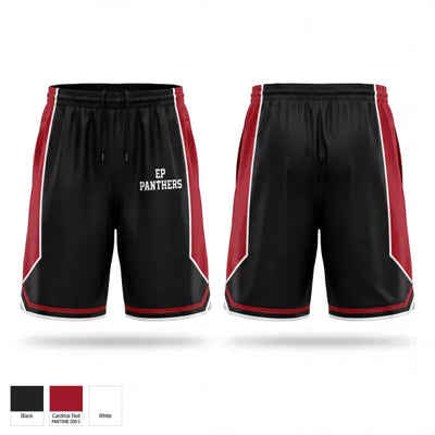 EP Panthers 47260980 Mens Reversible Basketball Shorts - 1