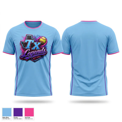 Tx Legends Short Sleeve Performance Shirt - 2
