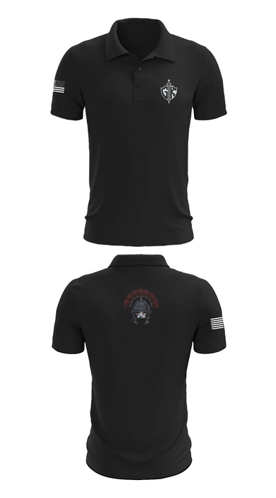 HQ PLT, A CO, USDB BN (CORR) 15623117 Short Sleeve Performance Polo - 27
