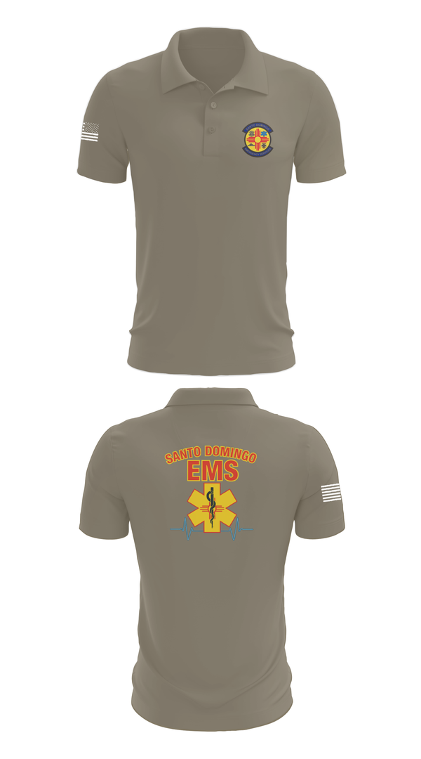 Short Sleeve Performance Polo, SDEMS, , Teamtime, Team time, sublimation, custom sports apparel, team uniforms, spirit wear, spiritwear, sports uniforms, custom shirts, team store, custom team store, fundraiser sports, apparel fundraiser