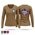 NTAG GL POA 37890664 Women's Long Sleeve V-neck Shirt - 1