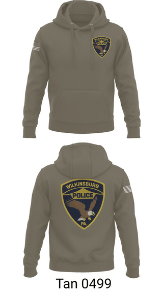 Hoodie, Wilkinsburg PD, Police, Teamtime, Team time, sublimation, custom sports apparel, team uniforms, spirit wear, spiritwear, sports uniforms, custom shirts, team store, custom team store, fundraiser sports, apparel fundraiser