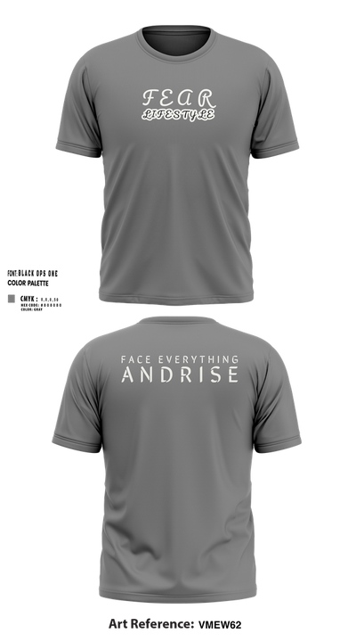 FearLifestyle 46237341 Short Sleeve Performance Shirt - 105