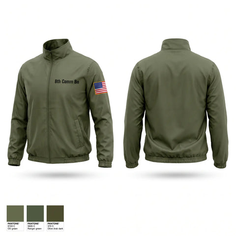 Windbreaker, 8th Comm Bn, Marines, Teamtime, Team time, sublimation, custom sports apparel, team uniforms, spirit wear, spiritwear, sports uniforms, custom shirts, team store, custom team store, fundraiser sports, apparel fundraiser
