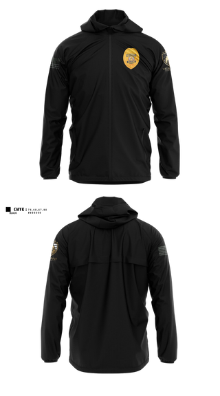 Windbreaker, Vigilant Security Solutions, Police, Teamtime, Team time, sublimation, custom sports apparel, team uniforms, spirit wear, spiritwear, sports uniforms, custom shirts, team store, custom team store, fundraiser sports, apparel fundraiser