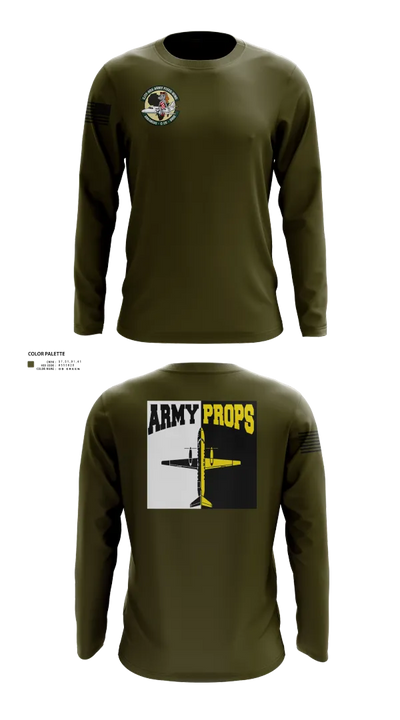 DET 2 CO A 2-245th AVN 46226536 Long Sleeve Performance Shirt 22