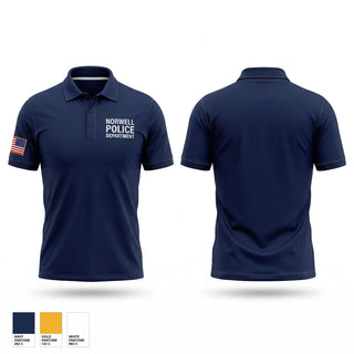 Short Sleeve Performance Polo, Norwell Police Department, Police, Teamtime, Team time, sublimation, custom sports apparel, team uniforms, spirit wear, spiritwear, sports uniforms, custom shirts, team store, custom team store, fundraiser sports, apparel fundraiser