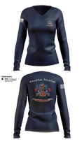 Elbert Fire Protection District Colorado 53212033 Women's Long Sleeve V-neck Shirt - 21